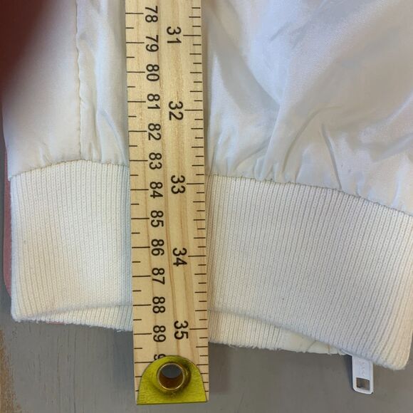 Mens Vintage 90s Nike‎ Swoosh Logo Windbreaker Track Pants White Semi-Opaque XXL - Picture 11 of 14